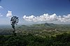 Blick vom Zomba Plateau ins Tal.